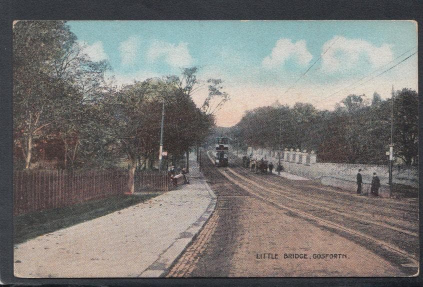 Northumberland Postcard - Little Bridge, Gosforth - Mo’s Postcards 