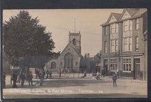 Load image into Gallery viewer, Norfolk Postcard - St Cuthberts Church &amp; Post Office, Thetford - Mo’s Postcards 
