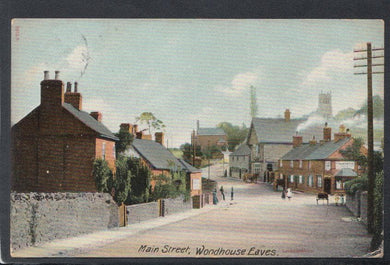 Leicestershire Postcard - Main Street, Woodhouse Eaves, 1905 - Mo’s Postcards 