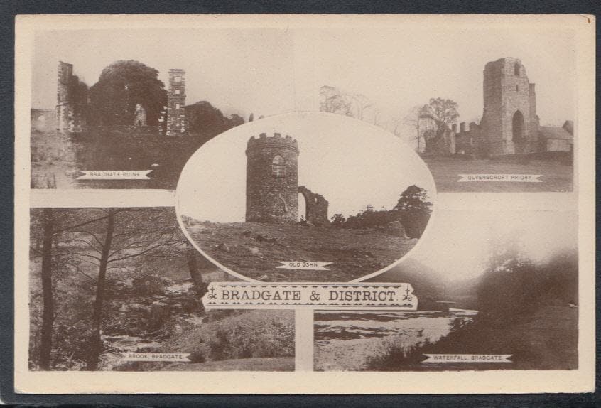 Leicestershire Postcard - Views of Bradgate & District - Mo’s Postcards 