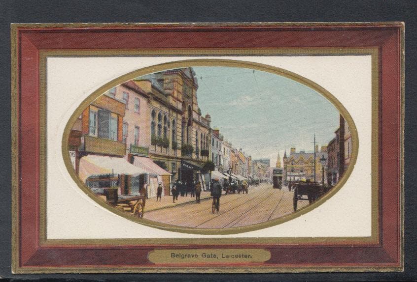 Leicestershire Postcard - Belgrave Gate, Leicester - Mo’s Postcards 