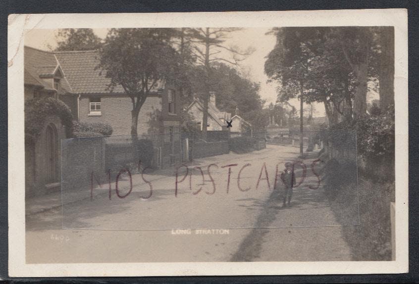 Norfolk Postcard - Long Stratton Village, 1915 - Mo’s Postcards 