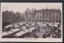 Load image into Gallery viewer, Nottinghamshire Postcard - Market Place, Newark - Mo’s Postcards 
