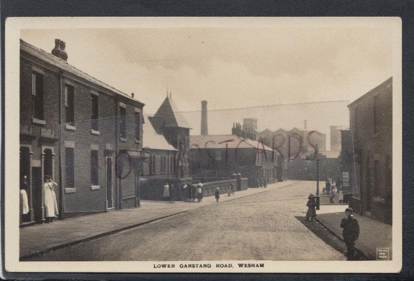 Lancashire Postcard - Lower Garstang Road, Wesham - Mo’s Postcards 