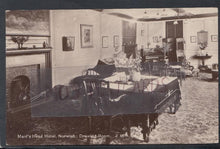 Load image into Gallery viewer, Norfolk Postcard - Drawing Room, Maid&#39;s Head Hotel, Norwich - Mo’s Postcards 
