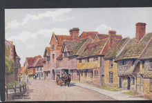 Load image into Gallery viewer, Sussex Postcard - Church Street, Steyning - Artist A.R.Quinton - Mo’s Postcards 
