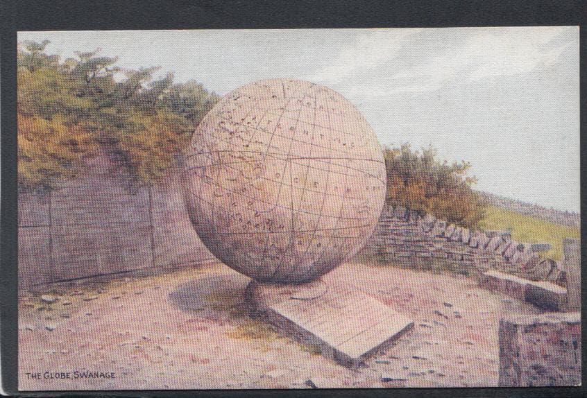 Dorset Postcard - The Globe, Swanage - Artist A.R.Quinton - Mo’s Postcards 