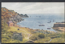 Load image into Gallery viewer, Cornwall Postcard - Lamorna Cove, Nr Penzance - Artist A.R.Quinton - Mo’s Postcards 

