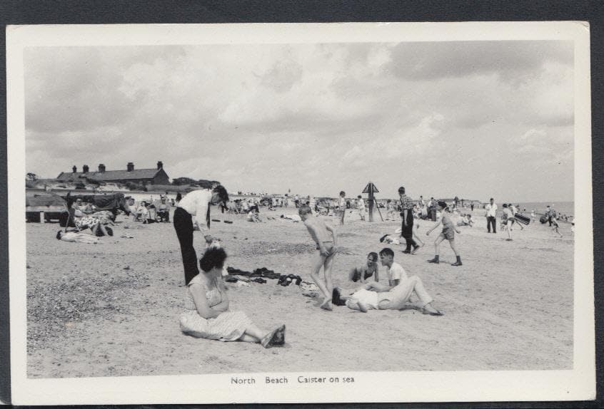 Norfolk Postcard - North Beach, Caister On Sea - Mo’s Postcards 