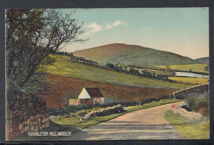 Northumberland Postcard - Humbleton Hill, Wooler, 1911 - Mo’s Postcards 