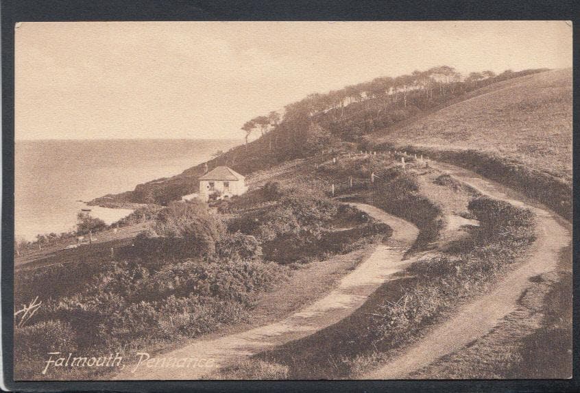 Cornwall Postcard - Falmouth, Pennance - Mo’s Postcards 