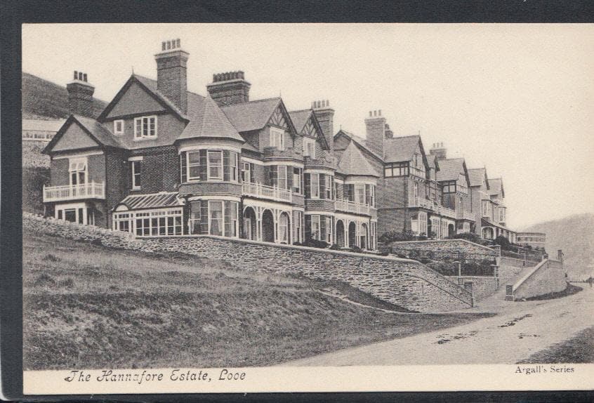 Cornwall Postcard - The Hannafore Estate, Looe - Mo’s Postcards 