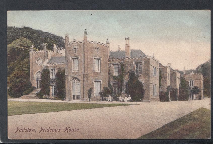 Cornwall Postcard - Padstow, Prideaux House - Mo’s Postcards 