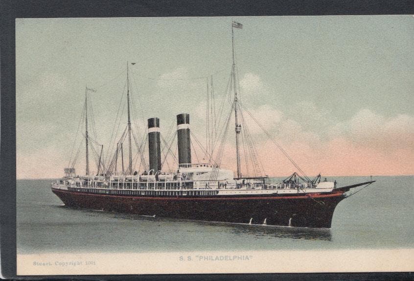 Shipping Postcard - S.S.