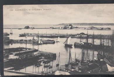 Channel Islands Postcard - Harbour's, St Helier's, Jersey - Mo’s Postcards 