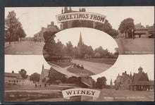 Load image into Gallery viewer, Oxfordshire Postcard - Greetings From Witney - Mo’s Postcards 
