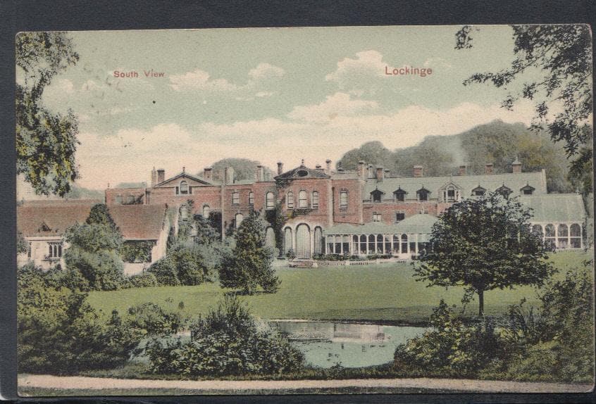 Berkshire Postcard - South View, Lockinge, 1907 - Mo’s Postcards 