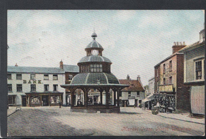 Norfolk Postcard - Market Cross, North Walsham, 1904 - Mo’s Postcards 