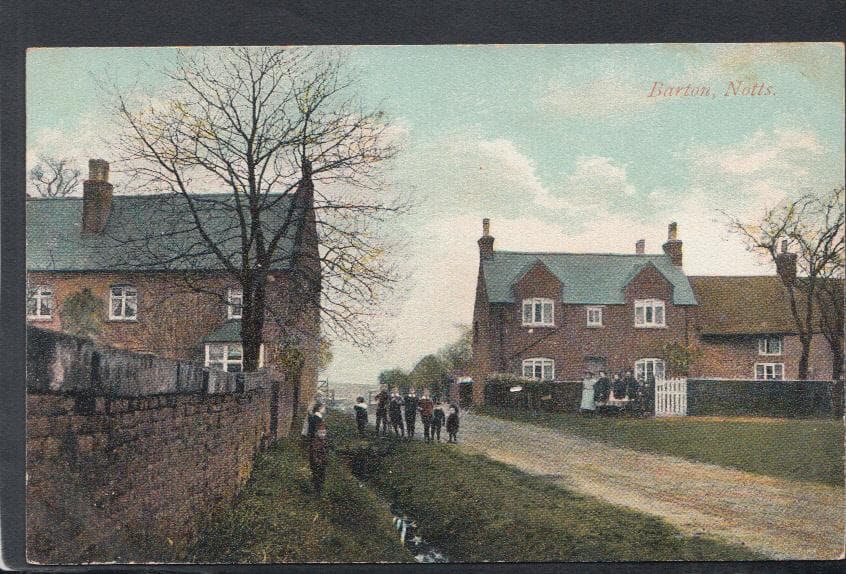 Nottinghamshire Postcard - Barton Village - Mo’s Postcards 