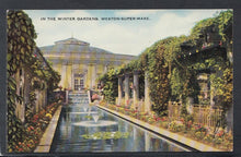 Load image into Gallery viewer, Somerset Postcard - In The Winter Gardens, Weston-Super-Mare - Mo’s Postcards 
