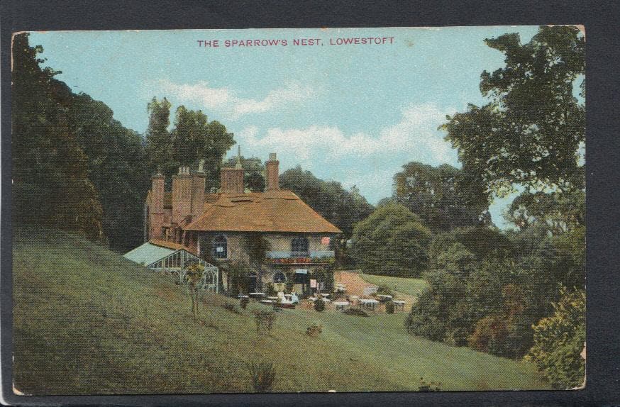 Suffolk Postcard - The Sparrow's Nest, Lowestoft, 1909 - Mo’s Postcards 