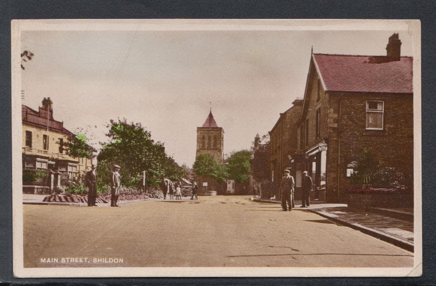 Co Durham Postcard - Main Street, Shildon - Mo’s Postcards 