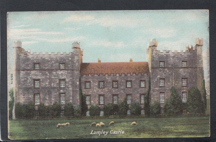 Co Durham Postcard - Lumley Castle, Chester-Le-Street - Mo’s Postcards 