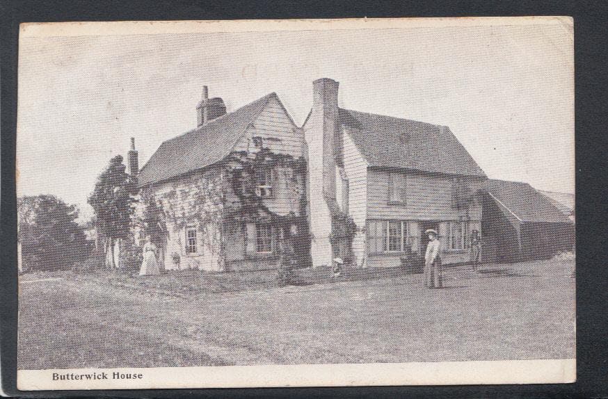 Co Durham Postcard - Butterwick House, 1906 - Mo’s Postcards 