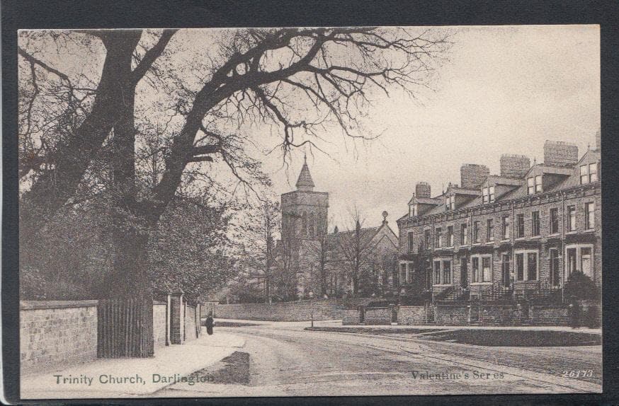Co Durham Postcard - Trinity Church, Darlington - Mo’s Postcards 