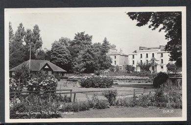 Gloucestershire Postcard - Bowling Green, The Spa, Gloucester - Mo’s Postcards 