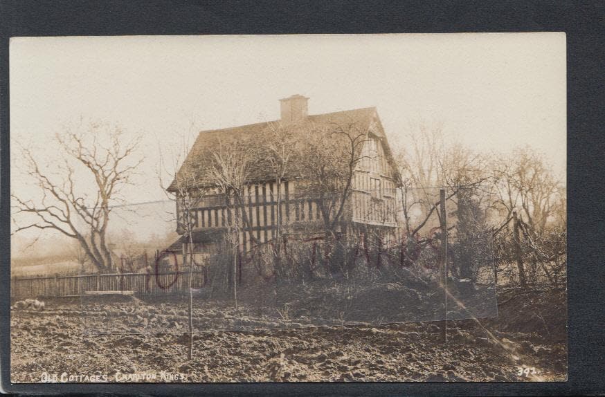 Gloucestershire Postcard - Old Cottages, Charlton Kings - Mo’s Postcards 