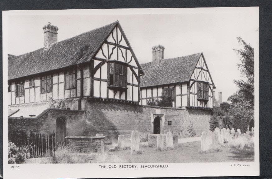 Buckinghamshire Postcard - The Old Rectory, Beaconsfield - Mo’s Postcards 