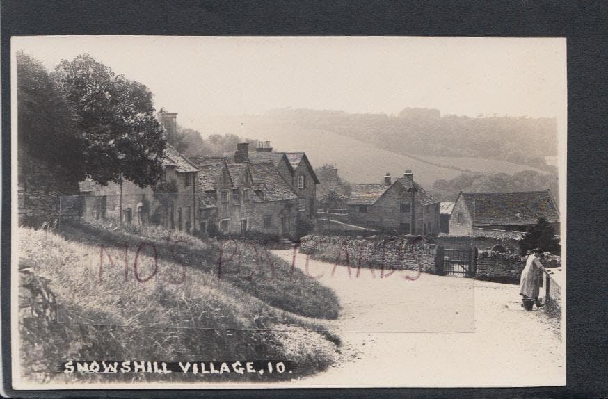 Gloucestershire Postcard - Snowshill Village - Mo’s Postcards 