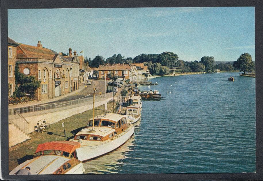 Oxfordshire Postcard - The Riverside, Henley on Thames - Mo’s Postcards 