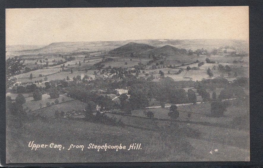 Gloucestershire Postcard - Upper Cam, From Stenchcombe Hill - Mo’s Postcards 