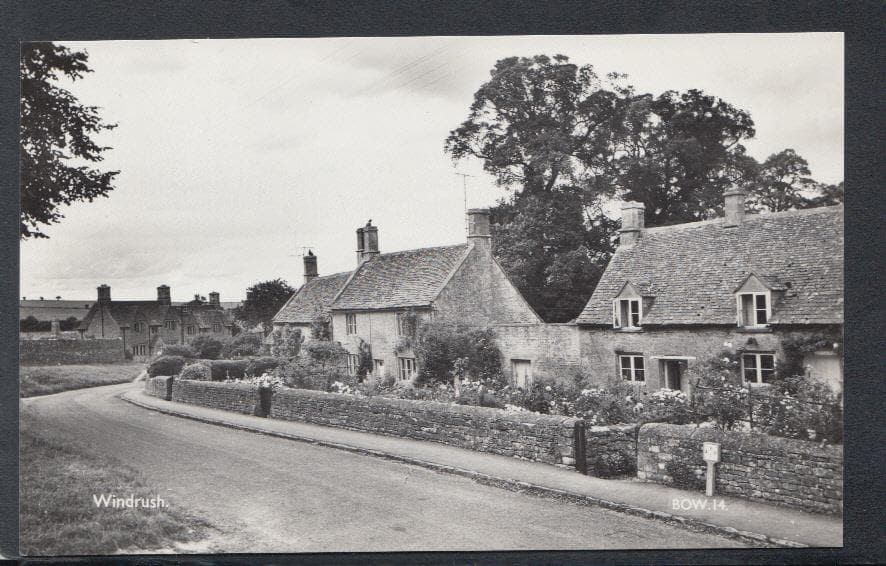 Gloucestershire Postcard - Windrush Village - Mo’s Postcards 