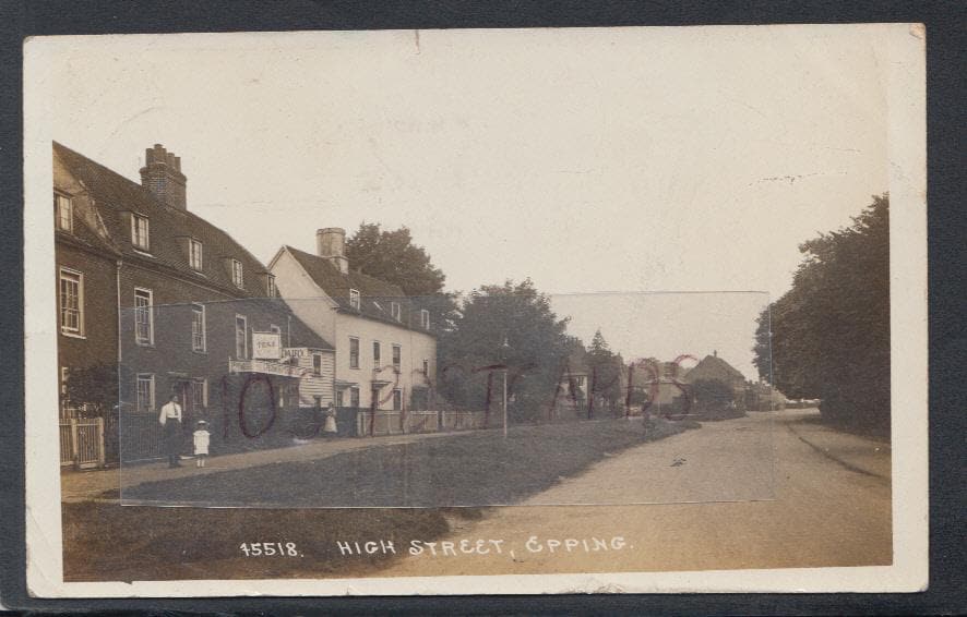 Essex Postcard - High Street, Epping, 1915 - Mo’s Postcards 