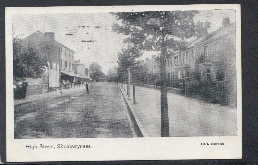 Essex Postcard - High Street, Shoeburyness, 1907 - Mo’s Postcards 