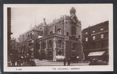 Norfolk Postcard - The Guildhall, Norwich - Mo’s Postcards 