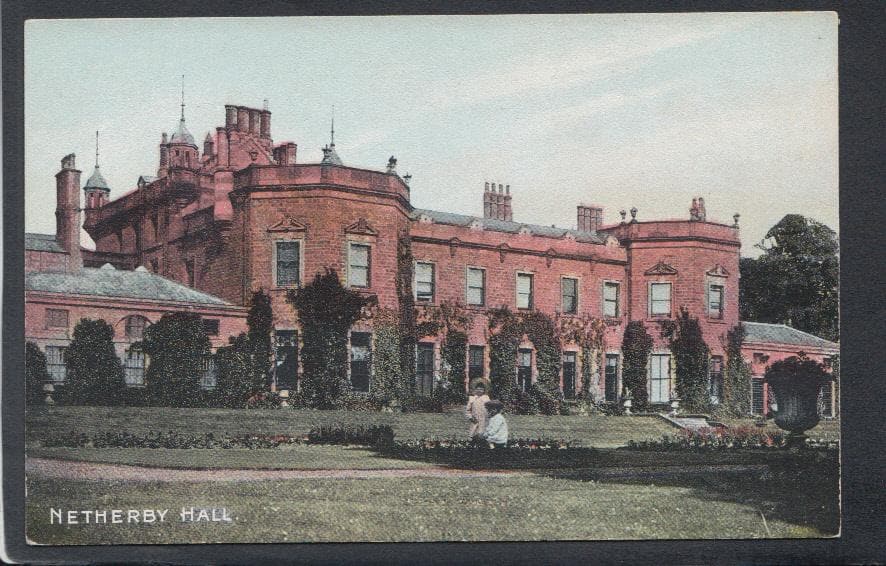 Cumbria Postcard - Netherby Hall, Longtown, Carlisle - Mo’s Postcards 