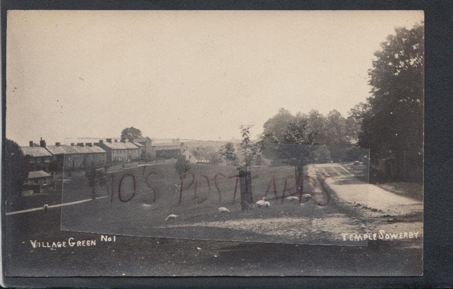 Cumbria Postcard - Village Green, Temple Sowerby - Mo’s Postcards 