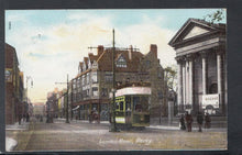 Load image into Gallery viewer, Derbyshire Postcard - London Road, Derby, 1907 - Mo’s Postcards 
