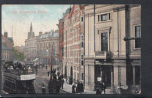 Load image into Gallery viewer, Derbyshire Postcard - The Wardwick, Derby, 1907 - Mo’s Postcards 
