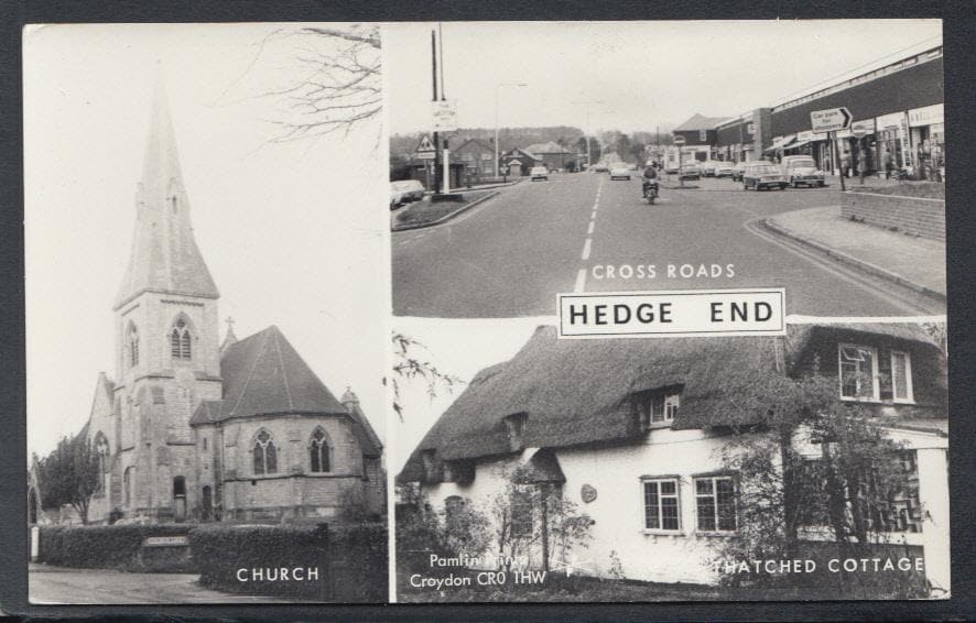 Hampshire Postcard - Views of Hedge End, Near Southampton - Mo’s Postcards 