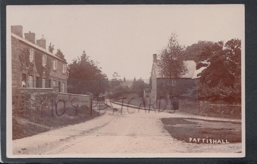 Northamptonshire Postcard - Pattishall Village - Mo’s Postcards 