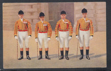 Load image into Gallery viewer, London Postcard - Royal Postillions in State Livery, The Royal Mews, Buckingham Palace - Mo’s Postcards 

