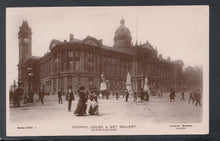 Load image into Gallery viewer, Warwickshire Postcard - Council House &amp; Art Gallery, Birmingham, 1907 - Mo’s Postcards 
