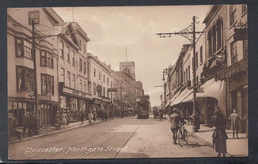 Gloucestershire Postcard - Gloucester - Northgate Street - Mo’s Postcards 