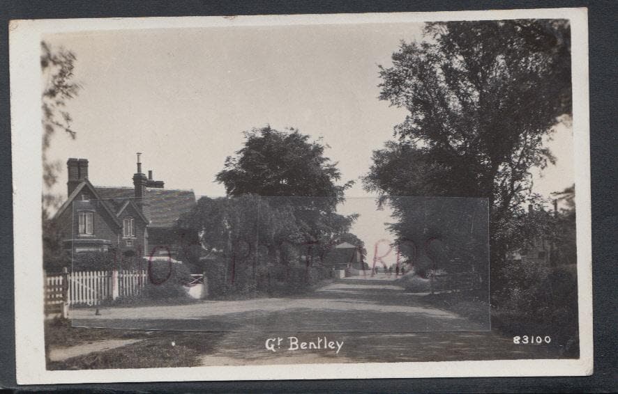 Essex Postcard - Great Bentley Village, 1924 - Mo’s Postcards 