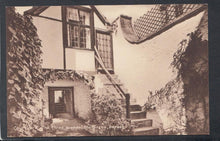 Load image into Gallery viewer, Dorset Postcard - Courtyard, &quot;The Three Wishes&quot;, Sherborne - Mo’s Postcards 
